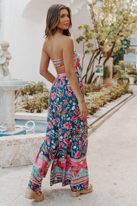 Combinaison de plage à imprimé floral pour femmes - Ottilie