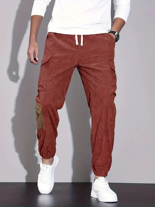 Ricardo - Confortables pantalons d'été en velours côtelé pour hommes
