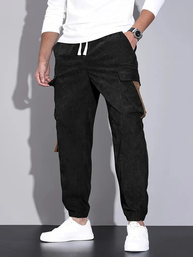 Ricardo - Confortables pantalons d'été en velours côtelé pour hommes