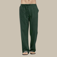 Figos - Confortable pantalon de plage en lin pour hommes