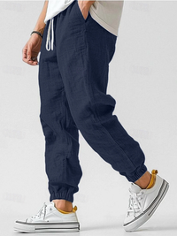 Dario - Confortables pantalons d'été en lin
