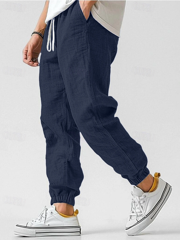 Dario - Confortables pantalons d'été en lin
