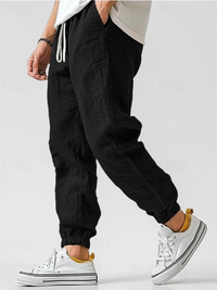 Dario - Confortables pantalons d'été en lin