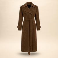 Trench effet daim pour femme - Isola