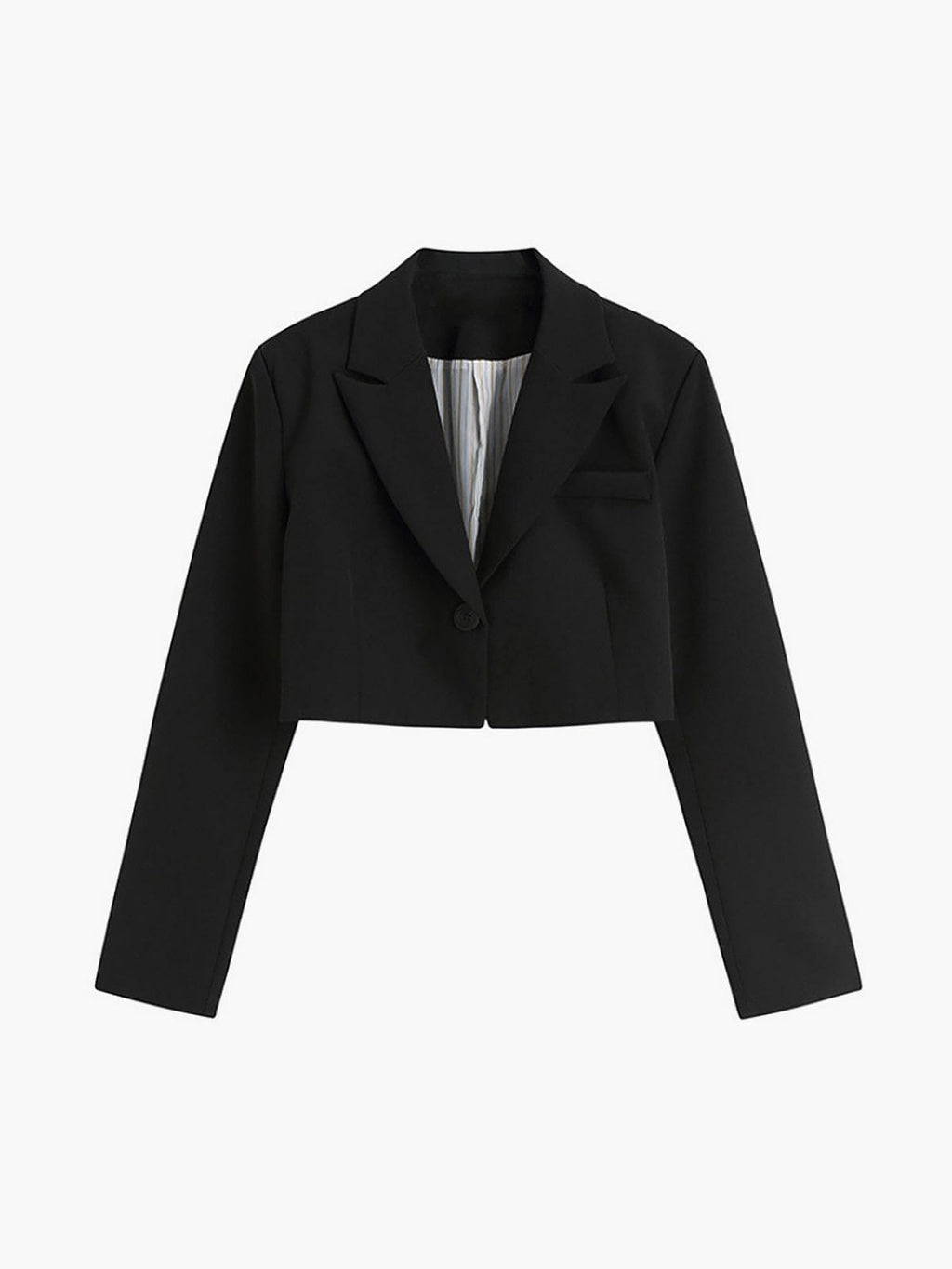 Kurzer Damenblazer im Tailored-Stil – Selina