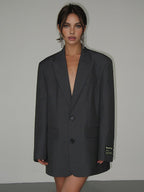 Oversize-Blazer für Damen mit zwei Knöpfen – elegant – Lorelei