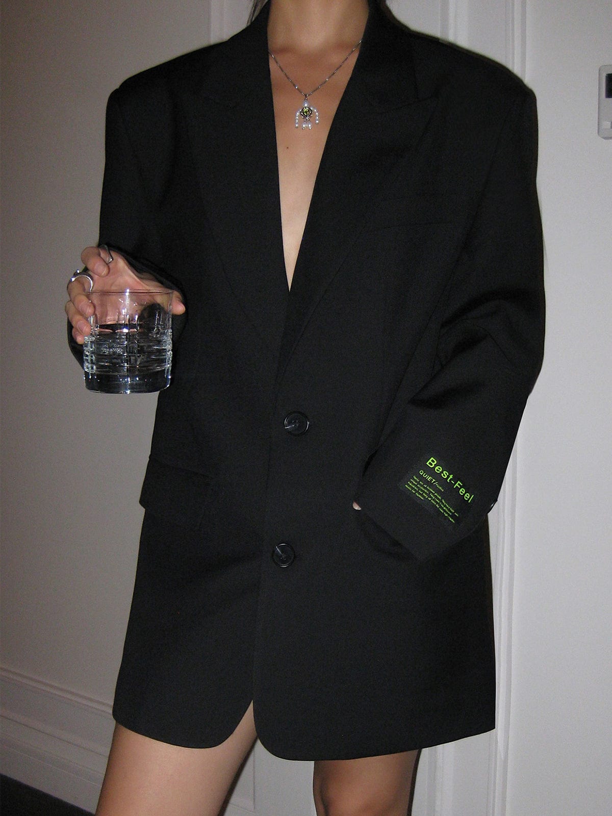 Oversize-Blazer für Damen mit zwei Knöpfen – elegant – Lorelei