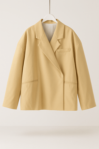 Blazer oversize pour femme à revers - Maja