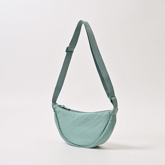Sac à bandoulière pour femme, forme arrondie, bandoulière réglable - Clémence