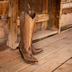 Hohe Cowboystiefel für Damen mit Stickereien – Annelie