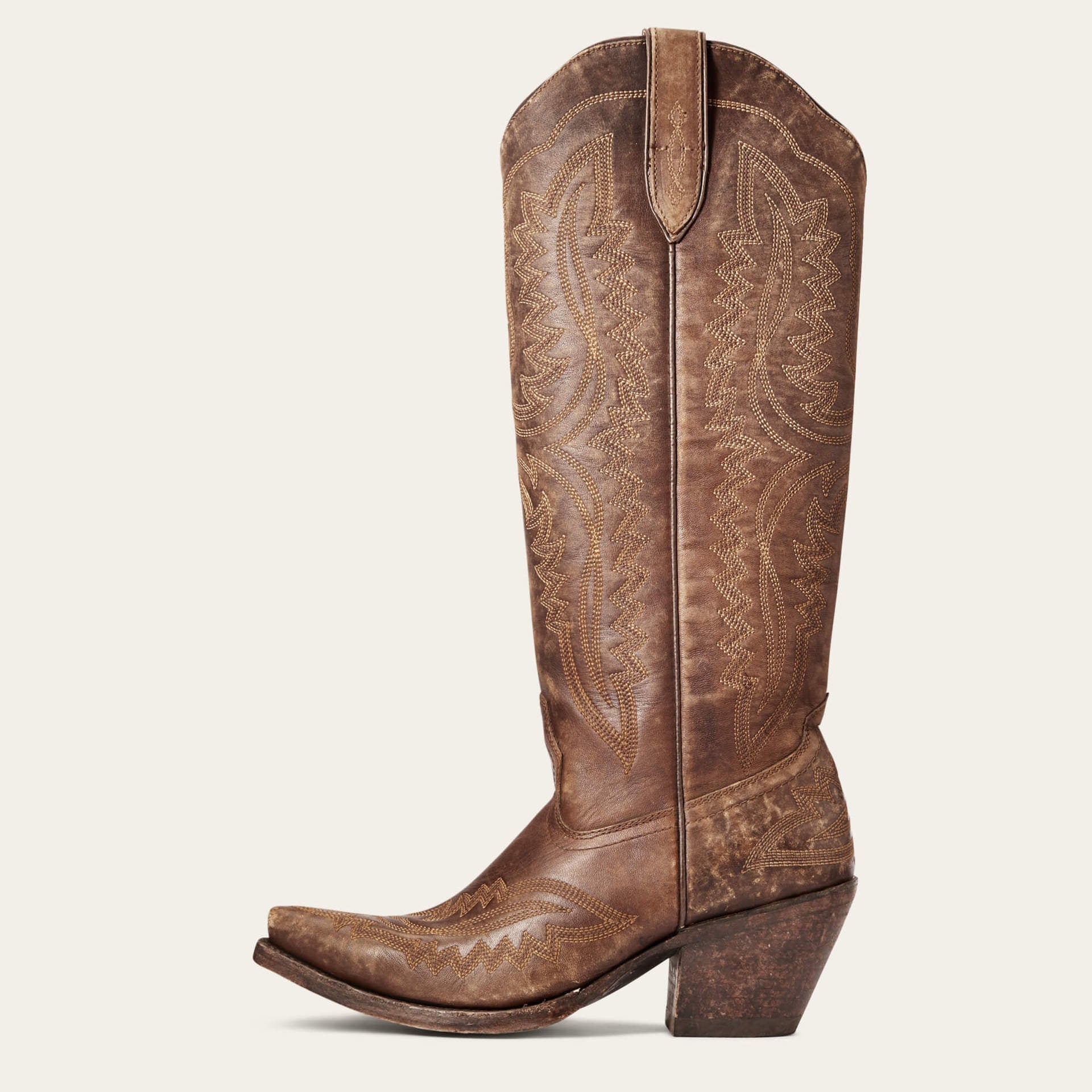 Hohe Cowboystiefel für Damen mit Stickereien – Annelie