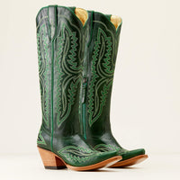 Bottes de cow-boy pour femme à tige haute, brodées - Annelie