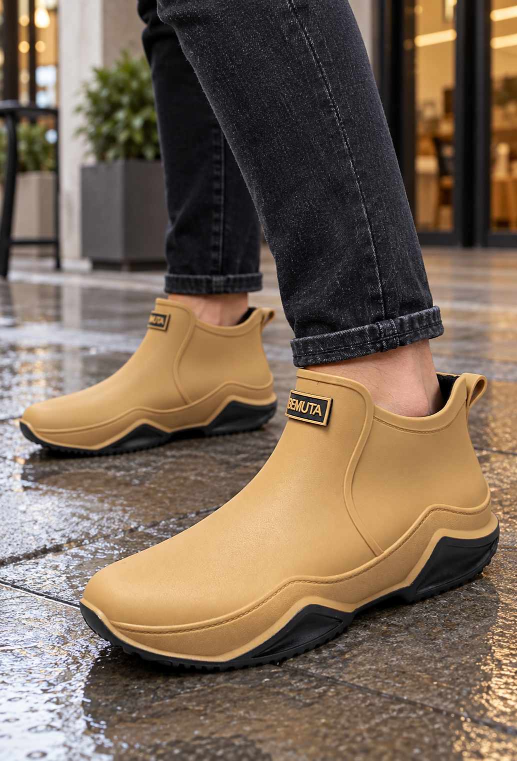 Chaussures de pluie imperméables à semelle antidérapante - Odran