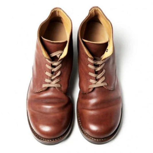 Bottes en cuir pour hommes, durables et de haute qualité