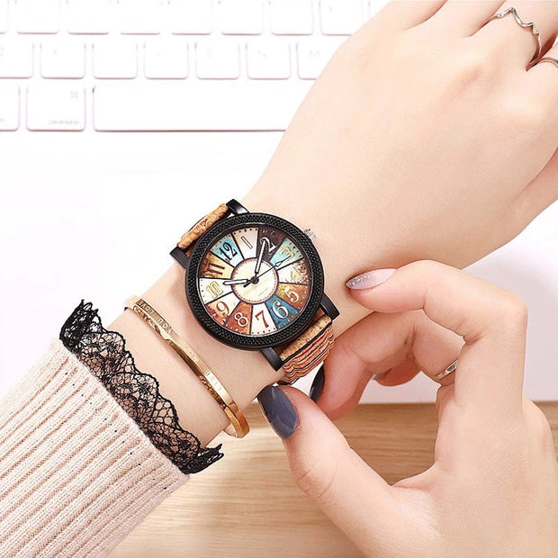 Montre à quartz vintage pour femmes - Selva