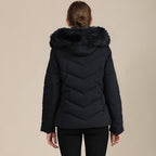 Steppjacke mit Kapuze für Frauen - Selina