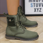 Damen Schnürstiefel im urbanen Stil - Naelis