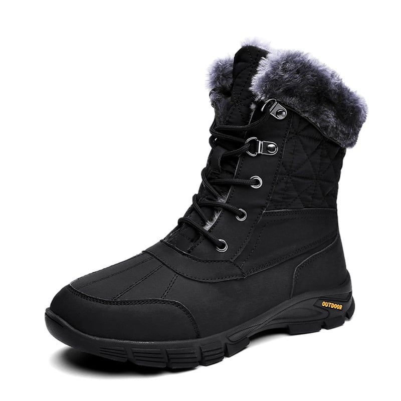 Herren-Winterstiefel mit Plüschfutter - Ruvano