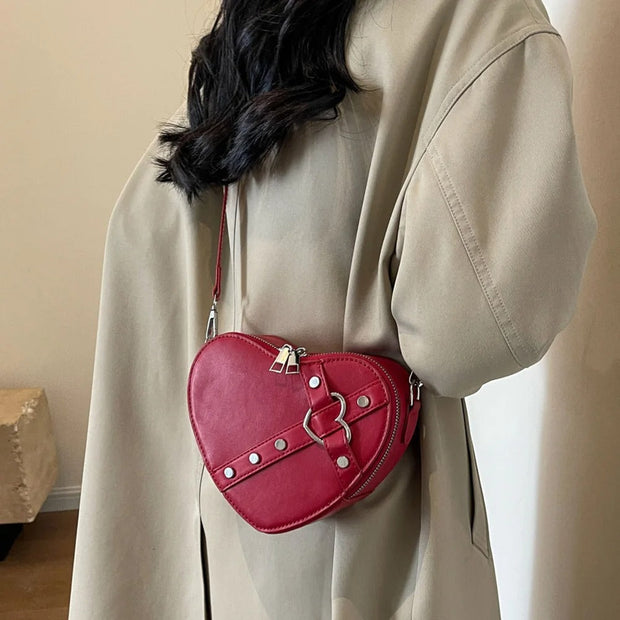 Jefna - Sac à rivets en forme de cœur