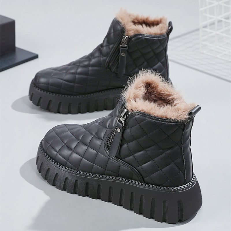 Gepolsterte Damenstiefelette mit Schutzeffekt - Linsara