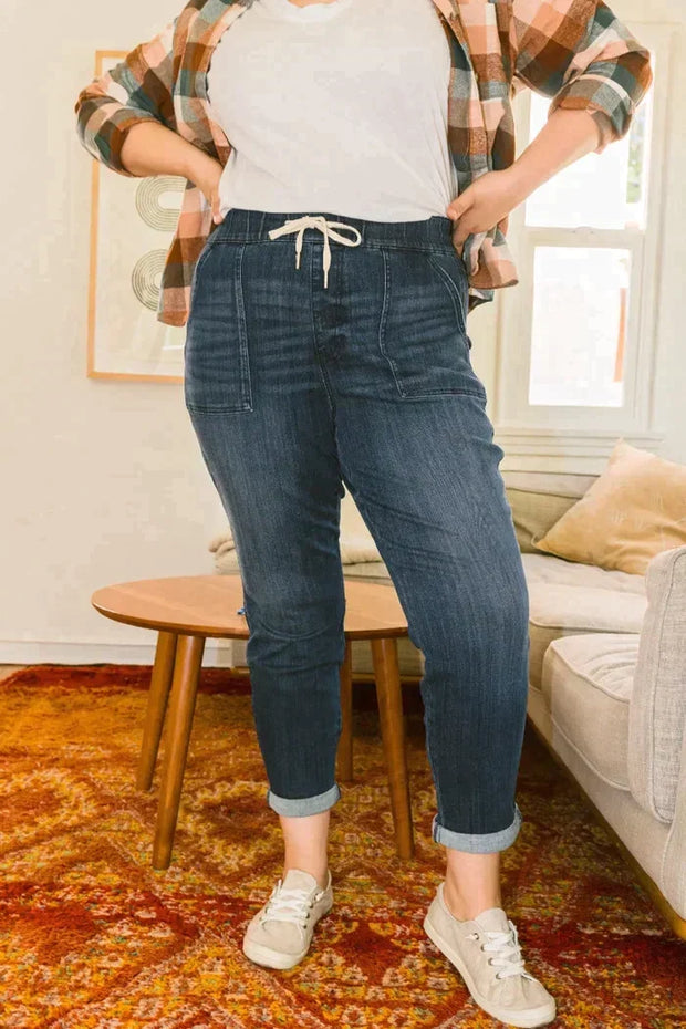 Patricia's - MagicFit Stretchy Denim Joggers