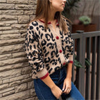 Bedruckte Strickjacke für Frauen - Maelen