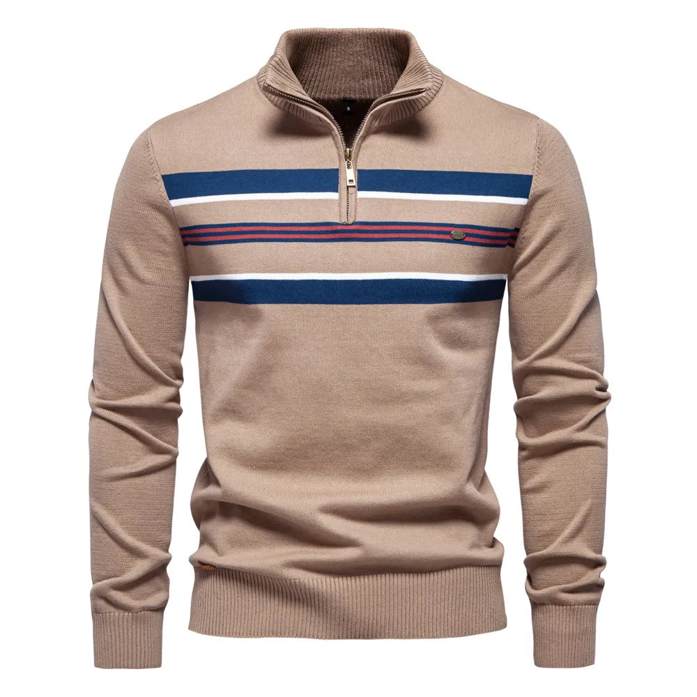 Danys - Pullover mit halbem Reißverschluss