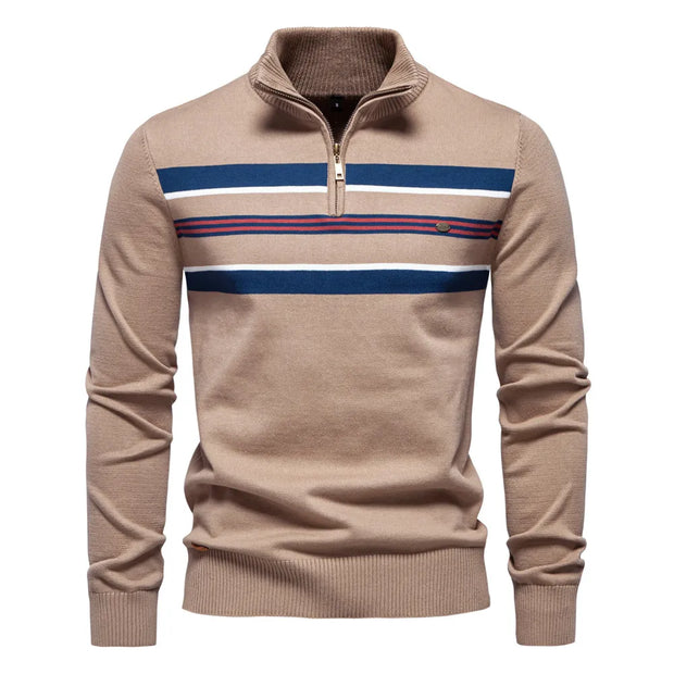 Danys - Pullover mit halbem Reißverschluss