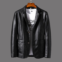 Veste effet cuir lisse homme - Maël