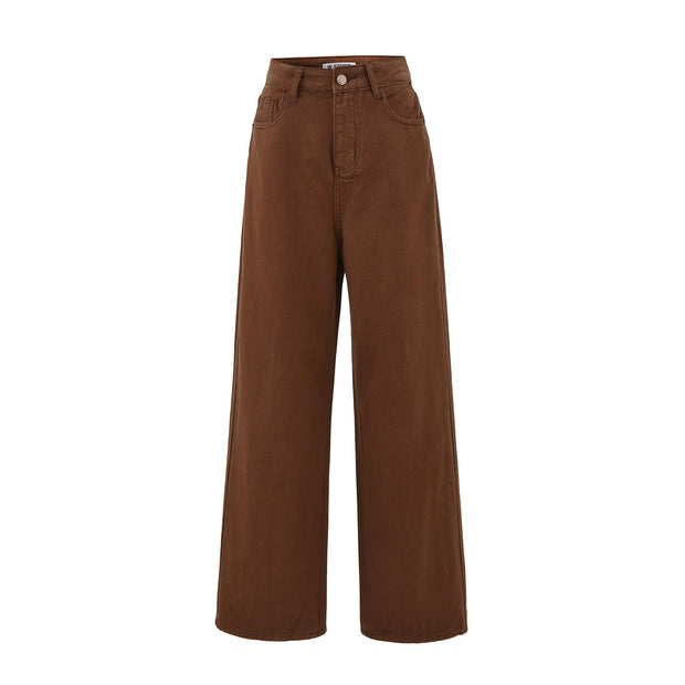 Pantalon large à taille haute pour femmes - Savrelle