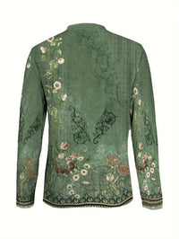 Xenia - T-shirt à imprimé floral et encolure asymétrique