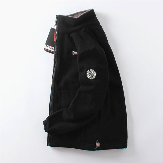 Warme Herrenjacke mit Fleece-Effekt - Eirik