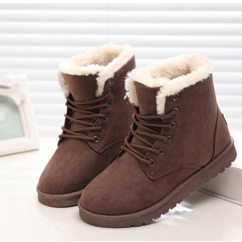 Damenstiefeletten warmes flauschiges Futter - Arlena