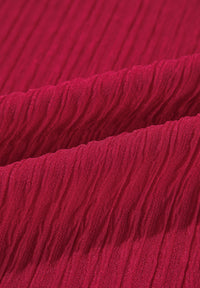 Danissa - Robe à manches longues à volants et à encoches