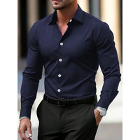 Chemise homme à manches longues, coupe slim, col classique - Heinrich