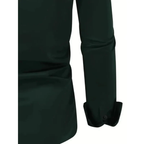 Herrenhemd mit langen Ärmeln, Slim Fit, klassischer Kragen – Heinrich