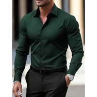 Chemise homme à manches longues, coupe slim, col classique - Heinrich