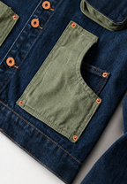 Lässige Jeansjacke mit vielen Taschen – Kilyan