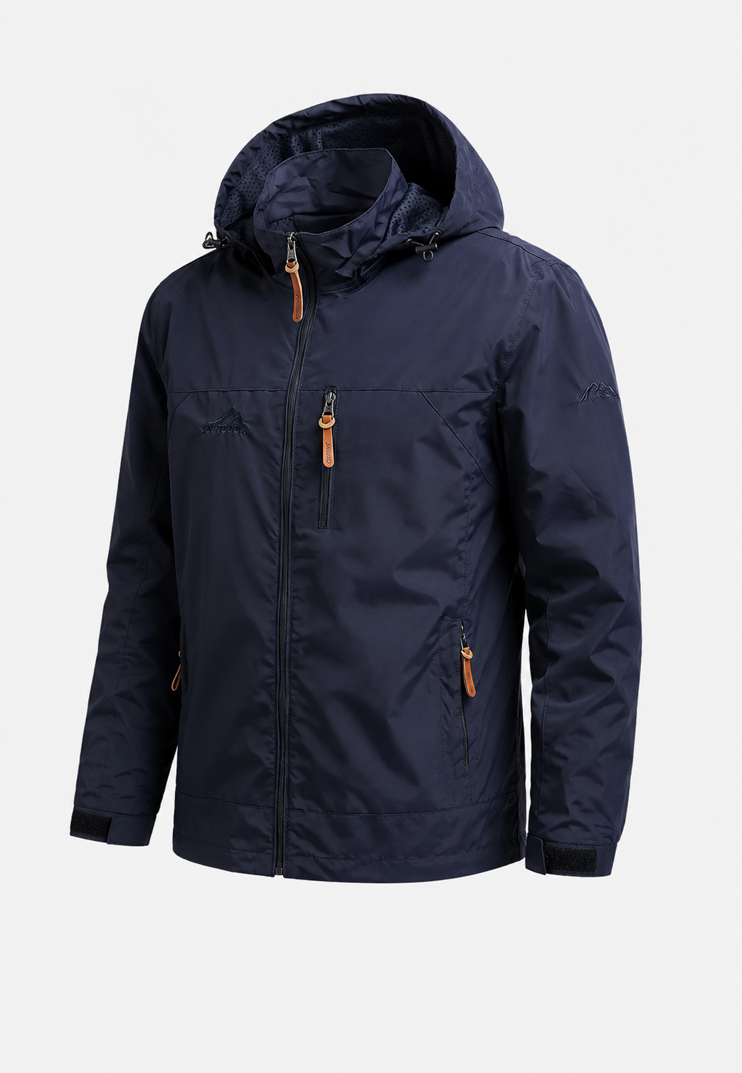 Wasserdichte Windjacke für Herren mit Kapuze – Jost