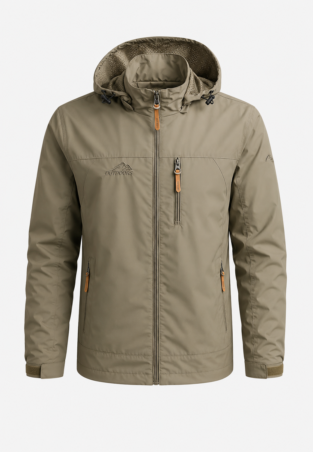 Wasserdichte Windjacke für Herren mit Kapuze – Jost