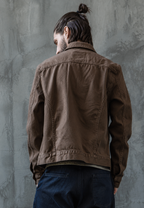 Herren-Worker-Jacke im Washed-Look mit Vordertaschen – Arvid