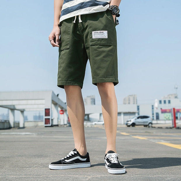Short homme en coton avec poches utilitaires style décontracté - Bruno