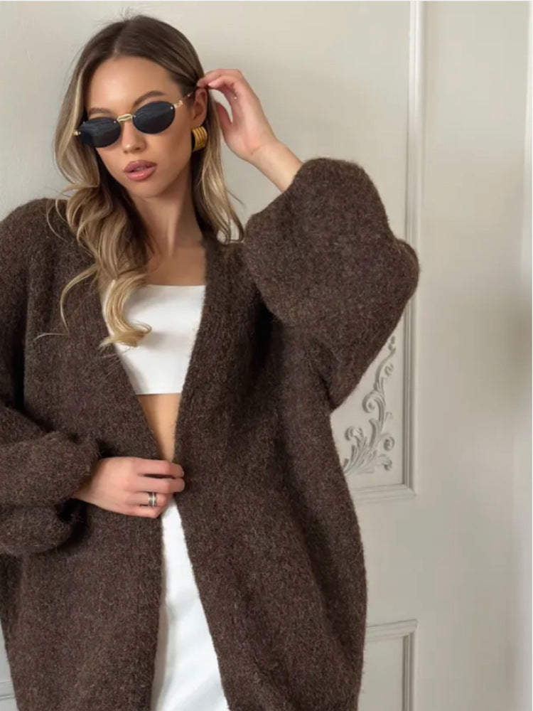 Damen Strickjacke in Übergröße - Liora