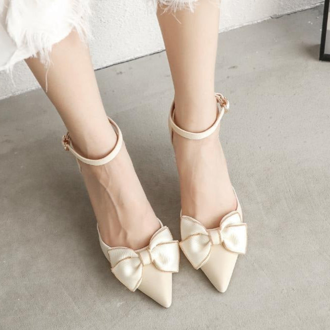 Eleganter Damenschuh mit Schleife - Clarisse