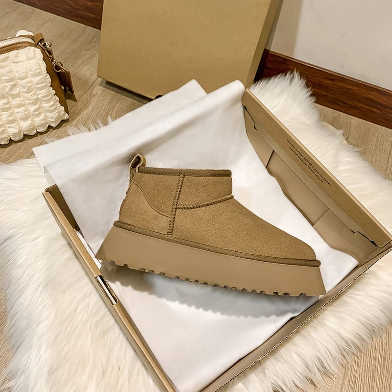 Damenstiefeletten mit warmer Innenausstattung - Yseline