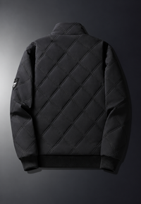 Veste matelassée pour homme à col montant, intérieur effet polaire - Valdemar