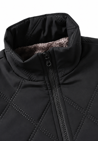 Veste matelassée pour homme à col montant, intérieur effet polaire - Valdemar