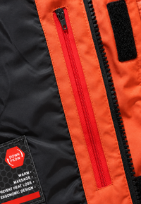 Veste matelassée outdoor homme à capuche et col montant - Stellan