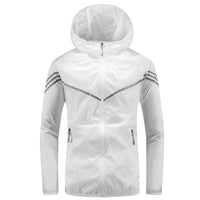 Veste imperméable pour homme avec capuche, poches et fermeture éclair - Thiago