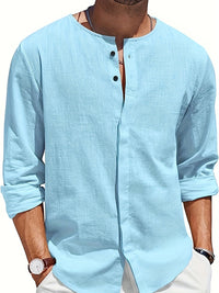Leon - Chemise de plage décontractée pour hommes aérée et stylée
